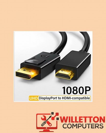 DisplayPort to HDMI | DP to HDMI | Compatible Cable