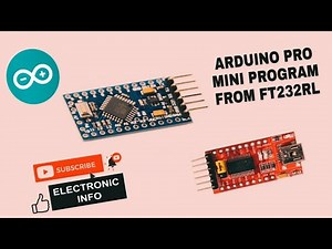 Arduino PRO mini and How to Program