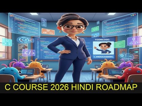 C Programming Course 2026: Complete Roadmap | Full Syllabus & Weekly Schedule (Hindi)