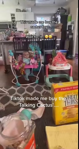 126K views · 2.1K reactions | Hilarious Talking Cactus Prank on My Baby - Priceless Reactions! #toys #cactustoys #babytoys #babies | New Parents Centre | Facebook