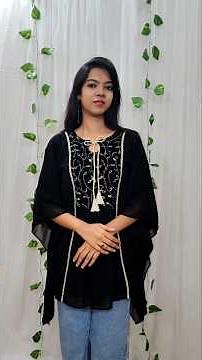 ❌Don't Throw Scrap Fabric! Make a Stylish Kaftan at Home