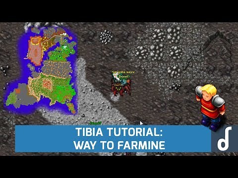 TIBIA TUTORIAL: WAY TO FARMINE