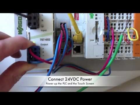 WAGO 750-Series PLC & Serial Touch Screen