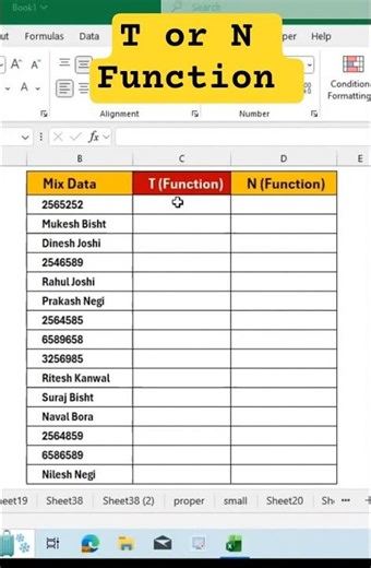 Extract Numbers or Text in Excel. #excel #exceltips #exceltricks #exceltutorial #shortsfeed #viral