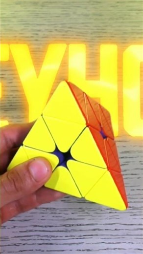 Tutorial Método keyhole para pyraminx (tutorial completo en mi canal) #pyraminx #tutorial #rubik