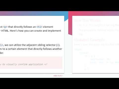 How to Use CSS to Target the First p Tag After Any Element