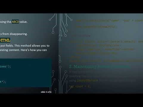How to Prevent the Add Button from Erasing Existing Input Values in HTML Forms?