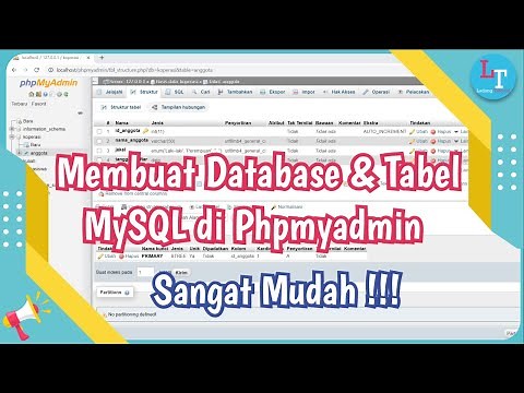 How to Create MySQL Databases and Tables in phpMyAdmin