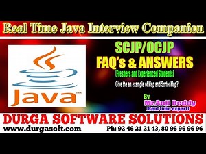 Java Interview Companion|Java | Give the an example of Map and SortedMap?