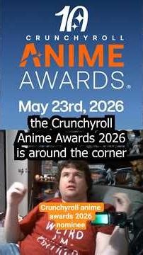 who should win crunchyroll anime awards 2026 #anime #awards #debate