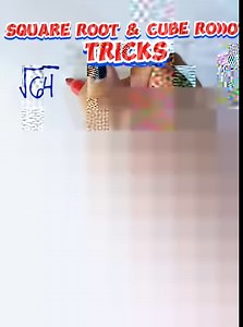 557K views · 17K reactions | TRICKS || SQUARE ROOT & CUBE ROOT #MATH #maths #TeacherGon #mathteachergon #mathtricks #mathtutorials #mathtutorial #math | Math Tutorials | Facebook