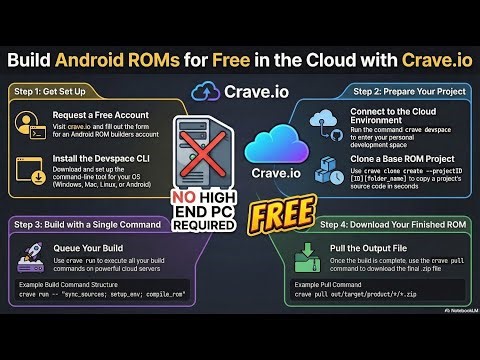 (Hindi Guide) Build your Custom Android Rom for FREE Without High-End PCs or Costly cloud services.