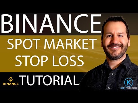 BINANCE - STOP LOSS - TUTORIAL - (SPOT MARKET)
