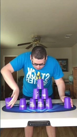 9 Cycle Stack (Purple Speed Stacks) #shorts