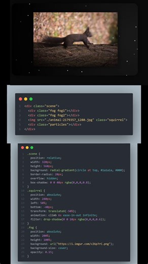 🎯 FLOATING CARD ANIMATION That HYPNOTIZES! #viral #tripathidevlab #animation #html #css #javascript