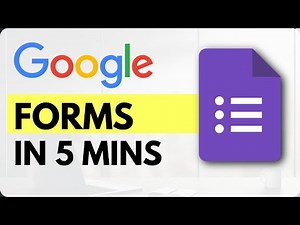 How to Create Google Forms For Beginners in 5 Minutes | Google Forms Tutorial