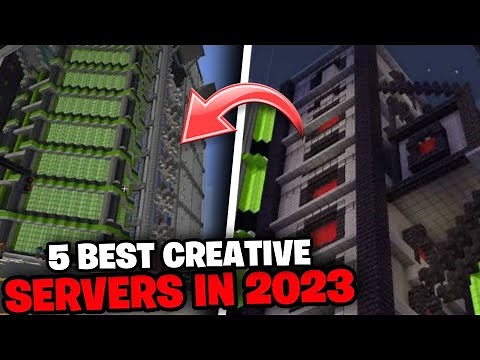 5 BEST MINECRAFT CREATIVE SERVERS IN 2025! (1080P HD)