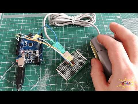 How to connect PS/2 mouse to Arduino and also detect buttons