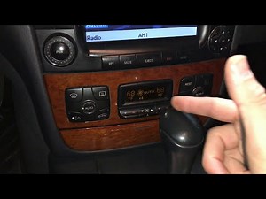 Mercedes Benz W220 Climate Control Diagnostic
