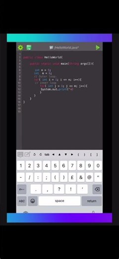 Solid Rectangle Pattern Using Nested Loops | Pattern Printing for Beginners #coding #java