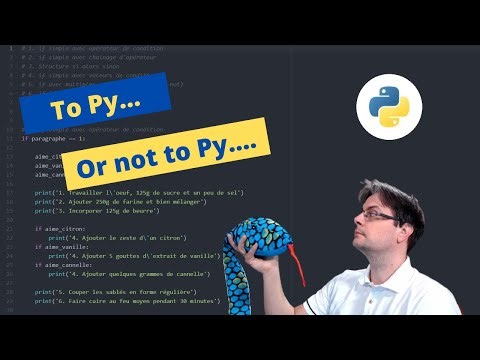 Programmation Python : Les structures conditionnelles