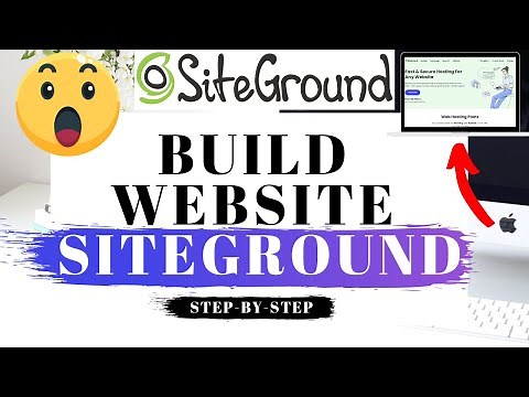 How To Build A Website With SiteGround (2026) 🔥 SiteGround Tutorial!