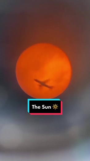 The Sun from a beginners telescope, captured during a live broadcast today #sun #telescope #fyp