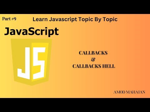 #9. JavaScript Callbacks & Callback Hell Made Easy 🚀 | #javascript #callbacks