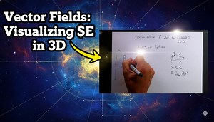 3D Electric Field Simulation of a Charged Rod in Python