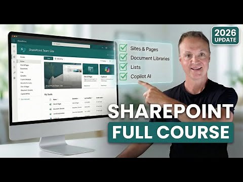 SharePoint 2026: Full Beginner's Guide to Site Building