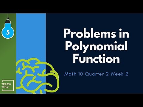 05 - Word Problems in Polynomial Function || GRADE10 Q2