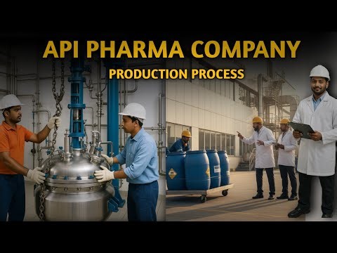 api manufacturing process in telugu #pharmaceuticals #mrlogi ‪@mr.logithan‬