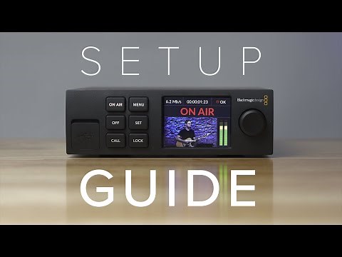 Web Presenter HD - SETUP GUIDE