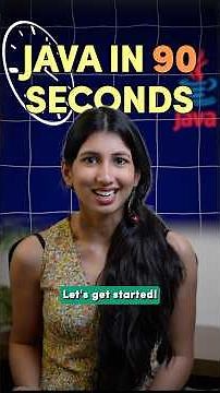 Java Basics in Just 90 Seconds, Everything You Need to Know! #coding #shorts