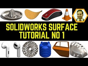 SolidWorks Surface Modeling Tutorial #1 | Beginner's Guide
