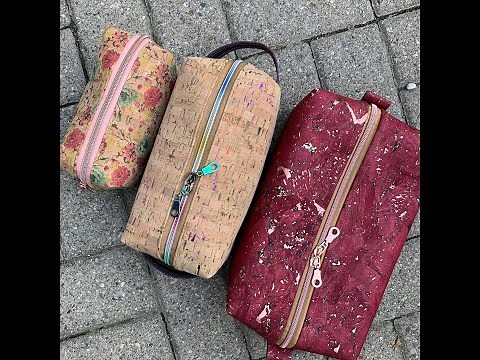 Fully Lined Boxy Pouch Tutorial