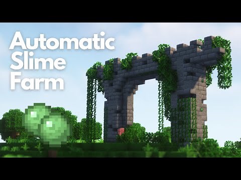 AUTOMATIC SLIME FARM | Minecraft Tutorial | Java & Bedrock [1.21+]