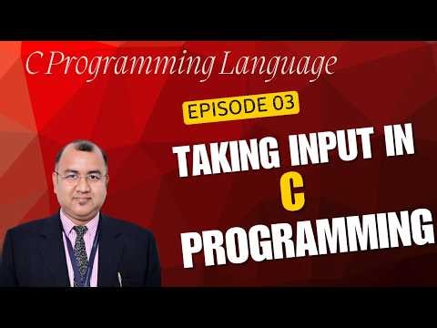 Episode 3- Taking Input in C | scanf() Function Explained with Examples #cse #cprogramming #viral