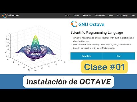 01 - Instalación de OCTAVE | Octave para el Análisis Numérico