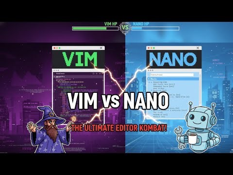 Choose Your Editor: Nano's Simplicity or Vim's Power?