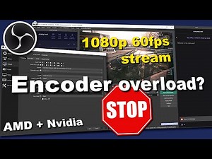 ✅ OBS "Encoder overload" fixes. Cap your frame rate!