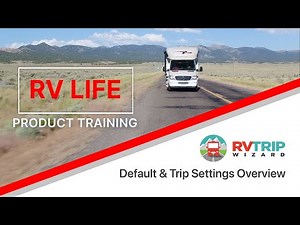 Settings Overview - RV LIFE Pro Product Training