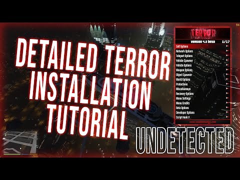 GTA 5 Mod Menu PC 1.64 Terror Installation Tutorial