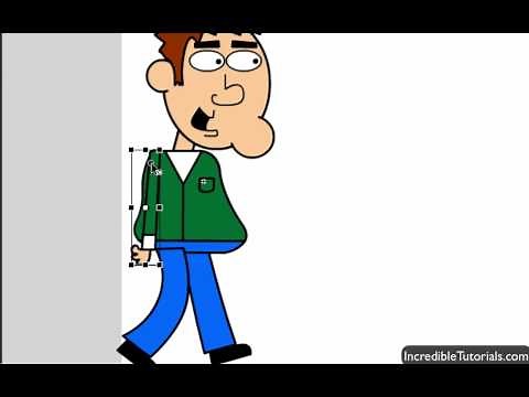 Adobe Flash CS4 Tutorial- How to do a Walking Animation