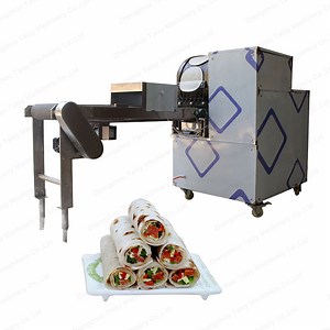 [Hot Item] Automatic Square Spring Roll Sheet Wrapper Making Machine