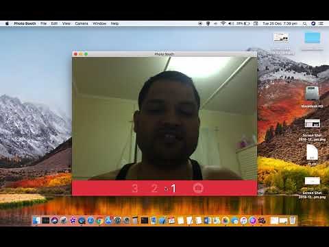 How to take picture in Macbook pro using photo booth Use camera in iMac