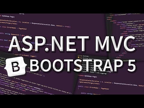 ASP.NET MVC WebApp + Bootstrap 5