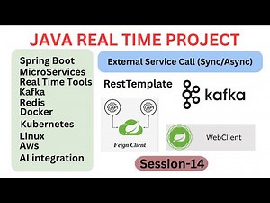 Java Real Time Project | Session 14 | RestTemplate | WebClient | Feign Client | Apache kafka
