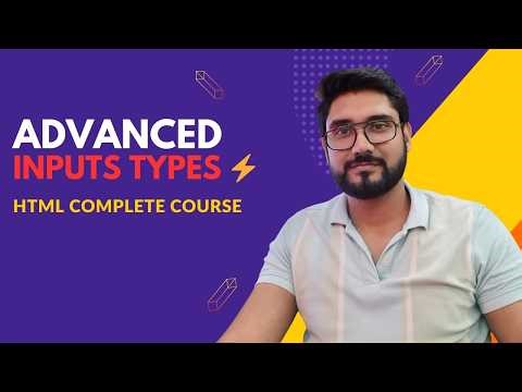 HTML Input Types in Hindi 🔥 Color, Date, File & More | Mixin Coder | Coding with AI in Hindi