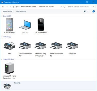 Printer icon not showing in Devices and Printers in Windows 11